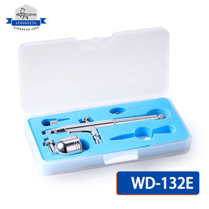 Set Mini Aerografo a Doppia Azione LinhaivetA in Rame per Body Art, Decorazione Torte e Nail Art - Product Image 2