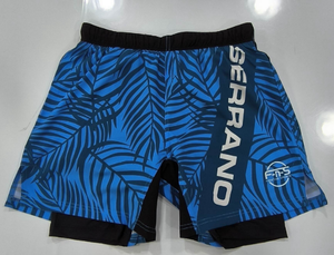Custom Wholesale Oem Sublimated Judo Nogi Bjj <b>Shorts</b> <b>Short</b> Gym 2 in 1 <b>Hybrid</b> Mma <b>Shorts</b> for Men 2 Double Layer <b>Shorts</b> - Product Image 5