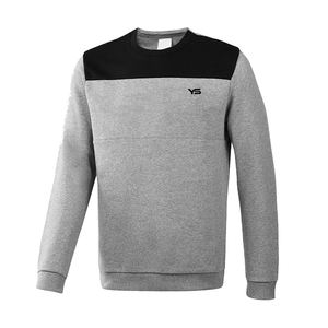 Nouveau sweat homme coton polaire à l'intérieur pull 100% coton poids lourd col rond hommes sweat par Yaseen Sports - Product Image 6