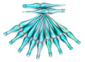 Ensemble de crochets en bois Beachwood bleu ciel crochets à tricoter ergonomiques aiguilles à fil faites à la main pour tricoter et crocheter - Product Image 4