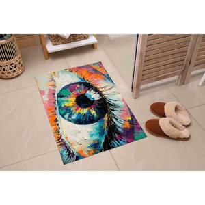Abstract Eye Printed <b>Rug</b>, Modern Area <b>Rug</b> for Office, Dining Room Decor,<b>Chenille</b> <b>Rug</b> - Product Image 5