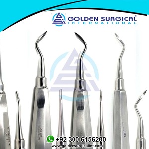 Élévateurs radiculaires dentaires 10 pièces, chirurgie buccale, luxation dentaire, extraction, instruments dentaires - Product Image 5