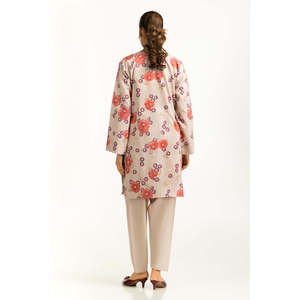 Conjunto Casual IPST-55311 de Viscosa Jacquard Estampada con Blusa de Manga Tres Cuartos para Primavera/Verano - Product Image 3