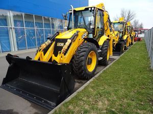 Retroexcavadora de ruedas usada JCB 4CX 4x4 con capacidad de 20 toneladas; excavadora JCB 3CX/4CX con motor central y componentes de bomba a la venta - Product Image 4