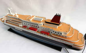 GIA NHIEN Artisanat Haute Qualité Conception Personnalisée NIPPON MARU Modèle de Bateau de Croisière Lumières Basse quantité minimale de commande Fabricant Approuvé Nautique - Product Image 3