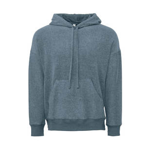 Sweat à capuche en molleton de coton d'hiver, sweat à capuche en molleton personnalisé, sweat à capuche en coton uni - Product Image 4