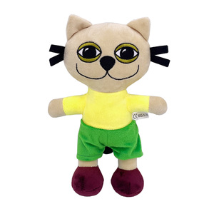 2025 personnalisé mignon médias Rodzina Kicia Kocia Mascotka peluche Animal en peluche personnage Figure jouets PP coton pour enfants anniversaire - Product Image 2