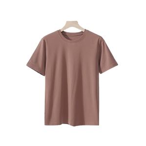 Camiseta personalizada de 180 g/m² para hombre, 100 % algodón, holgada, lisa, de manga corta, talla grande, con cuello redondo. - Product Image 3