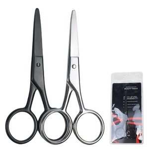 Petite tondeuse à poils faciaux en acier inoxydable tranchante barbe moustache ciseaux sourcils toilettage maquillage ciseaux Instruments chirurgicaux - Product Image 5