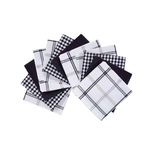 Serviettes de cuisine durables en coton, faciles à utiliser, lavables, brodées et personnalisées - Product Image 1