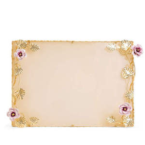 Plato de bandeja de servicio de Metal de calidad superior para Hotel restaurante Mesa comida servir decoración de Navidad uso bandeja de servicio - Product Image 2