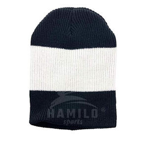Vente en gros Bonnet tricoté unisexe personnalisé de haute qualité avec logo personnalisé Tendance Taille Couleur Création de créateur - Product Image 4