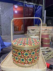 Caja de Regalo de Bambú Ecológico de Vietnam Tet 2026, Artesanía Tradicional de Alta Calidad - Product Image 3