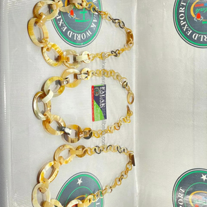 Collar de Cuerno de Búfalo Hecho a Mano con Diseño Antiguo y Ecológico, Último Diseño de Moda, Uso en Bodas, Exportación Mundial Falak - Product Image 1