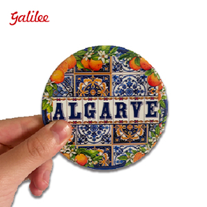 Posavasos de cerámica de <span class=keywords><strong>Sevilla</strong></span> Esteras aislantes de cerámica redondas Diseños de frutas Utensilios de cocina Proveedores de adornos - Product Image 3