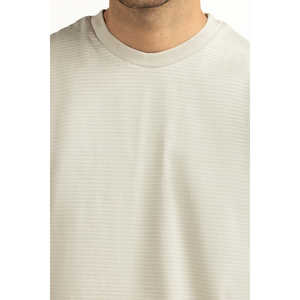 T-shirt de fitness en jersey 100 % coton, coupe décontractée, imprimé, sérigraphie, modèle MN-TS-SS25-324 - Product Image 2