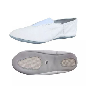 Chaussures de gymnastique fendues en toile de meilleure qualité, chaussures de danse de gymnastique en Stock - Product Image 2