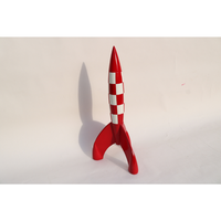 Modèles de bateaux en bois ROCKET TIN TIN / Mobilier nautique / Artisanat de qualité fait main pour la décoration