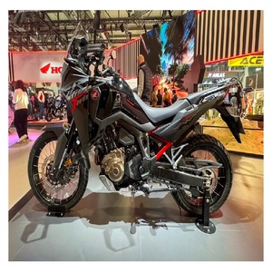 Moto d'aventure Hunda Africa Twin CRF1100L avec transmission automatique dct suspension à longue course et accélérateur à fil - Product Image 2
