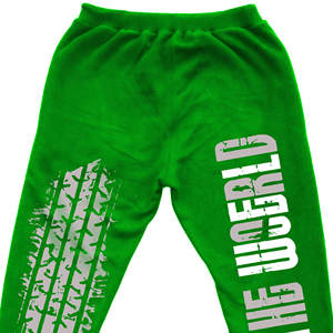 Lightweight Sweat Pants Wide Leg Sun Faded <b>Jogger</b> with Acid Wash Screen Printing Vintage Style Sun Faded Men's Pants Washed - Product Image 5