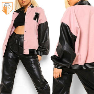 Chaqueta Universitaria de Lona para Mujer, de Invierno, Transpirable, de Alta Calidad, con Logotipo Personalizado, Fabricada por OEM - Product Image 6