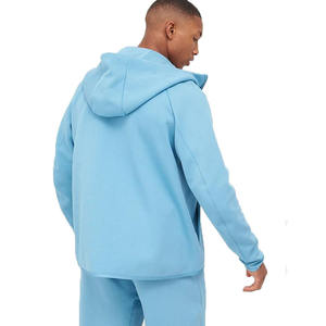 Demande du client Conception professionnelle Style à la mode Offres Spéciales Qualité durable pour les sweats à capuche zippés pour hommes - Product Image 5