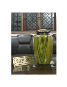 Urnas de cremación de Metal de diseño moderno de la mejor calidad, urnas conmemorativas de aluminio elegantes para cenizas de adultos, novedad superior, último diseño - Product Image 2