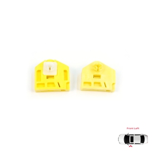 BWR5614 Window Regulator Repair <b>Clips</b> A+B Front Left for Kangoo MK2 FW KW 2007-2021 Citan W415 807212230R - Product Image 1