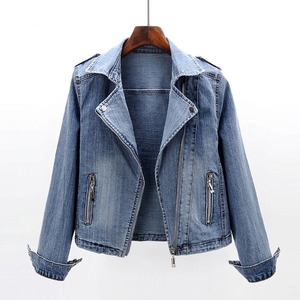 Chaqueta Vaquera Vintage para Hombre con Logotipo Personalizado al por Mayor, Botones, Tejido Grueso Lavado a la Piedra, Ecológico y Transpirable para Invierno - Product Image 2