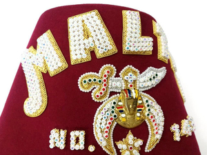 Shriners Fez Chapeau Broderie À La Main Personnalisé Maçonnique Fez Chapeaux à Bas Prix Service OEM - Product Image 6