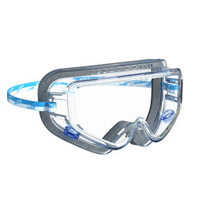 แว่นตานิรภัย UV ป้องกันการเกิดฝ้าที่นุ่มสบายทำจาก100% เกาหลีปรับความสบายป้องกันดวงตาได้ - Product Image 2