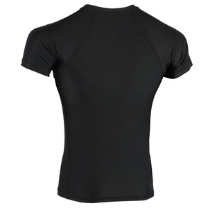 Custom Short Sleeve Rashguard OEM <b>Mens</b> Compression Fit Gymwear Quick Dry Sublimation Training <b>Shirt</b> Manufacturer Pakistan - Product Image 3