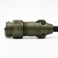 Connecteur circulaire à câble 4 broches série MS MS3106A 22-22 S, étanche IP67, connecteur aviation DIN avec 32 broches