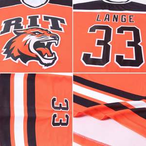 Sportswear Manufacturer Ice Hockey Jerseys Breathable Mesh Lightweight Polyester Performance Team Uniform Private <b>Label</b> - Product Image 3