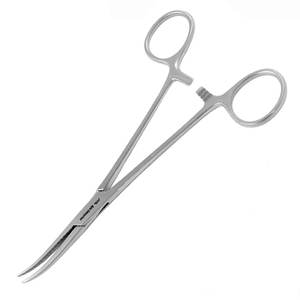 Pinces artériales Crile-Rankin courbées 16,0 cm en acier inoxydable, instrument chirurgical pour le contrôle hémostatique - Product Image 5