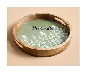 Plateau de service en bois au design classique de la plus grande qualité OEM vaisselle personnalisée plateau à chocolat pour collations alimentaires - Product Image 3