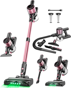 UK Stock Bagless Dry Cordless <strong>Vacuum</strong> 10-in-1 HEPA Filtration <strong>for</strong> <strong>Stairs</strong> Sofa Garage Pet Bed Household Hotel Use Deep Cleaning - Product Image 1