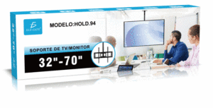 Supporto da Parete per TV Inclinabile e Orientabile 32-70 Pollici, Staffa Girevole in Acciaio con Imballaggio in Scatola - Product Image 4