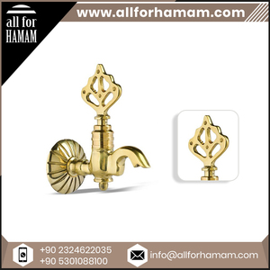 Grifo de lavabo de un solo orificio de estilo otomano tradicional de alta calidad de latón para uso en Hotel Home Spa o Hammam - Product Image 6