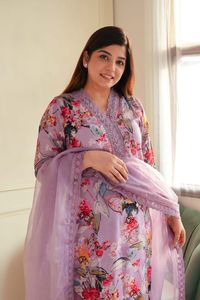 FULPARI, diseñador pakistaní para mujer, bordado de rayón, Anarkali Kurti Palazzo Salwar, conjunto para bodas, fiestas, venta al por mayor disponible - Product Image 3