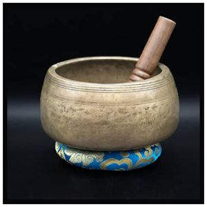 Cuencos Cantores de Acero Inoxidable Pulido de Diseño, Larga Duración, Hechos a Mano en Tibet, para Meditación, Yoga, Sanación con Sonido, Sonido Sostenido - Product Image 1