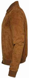 Best Selling <b>Men's</b> Leather <b>Jacket</b> High Quality Long Sleeves with Zipper Closure Stylish Letter Pattern Winter High Street Style - Product Image 3