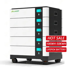 Offres Spéciales LFP monté sur support pour système d'énergie solaire domestique, batterie au Lithium 48V Lifepo4 48v 100Ah 200ah 51.2v 5KWH 10kwh