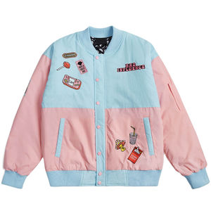 Veste universitaire avec logo personnalisé pour hommes, support de broderie à manches en cuir, enduit pour les joueurs de baseball collégial, lettermen-fabriqué - Product Image 4