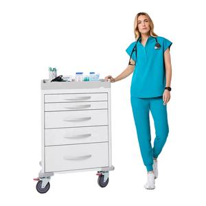 สั่งซื้อตอนนี้ชุดทางการแพทย์สำหรับผู้หญิงแบบแห้งเร็วชุดยูนิฟอร์มโรงพยาบาลป้องกันแบคทีเรียและน้ำหนักเบาสำหรับพยาบาลพร้อมกระเป๋า2ใบ - Product Image 1