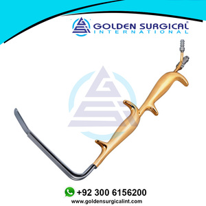 Doble Mango, Retractor de aumento de senos de fibra óptica Tebbetts, instrumentos de aumento de senos de cirugía plástica de extremo liso - Product Image 2