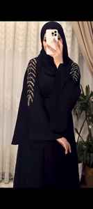 Casual elegante modesto bordado a mano XXL Kimono Abaya para mujer importación abotonada capa musulmana - Product Image 3