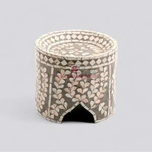 ฐานวางเค้กเปลือกหอยมุก งานแฮนด์เมด สำหรับเสิร์ฟขนมหวาน จากเวียดนาม - Product Image 4