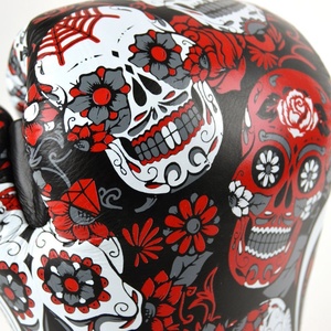 Venta al por mayor de guantes de boxeo Premium personalizados Mejores ventas de guantes MMA impresos personalizados con servicio OEM - Product Image 5