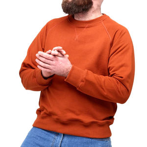 Sudaderas holgadas gruesas para hombre, tejido polar de Color tejido de gran tamaño, logotipo personalizado a la moda, sudaderas lisas de Otoño de gran oferta - Product Image 2